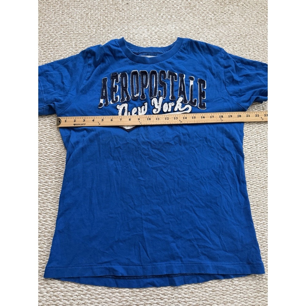 Y2K Aeropostale Men's New York T Shirt Large Vintage Preppy - Picture 3 of 5
